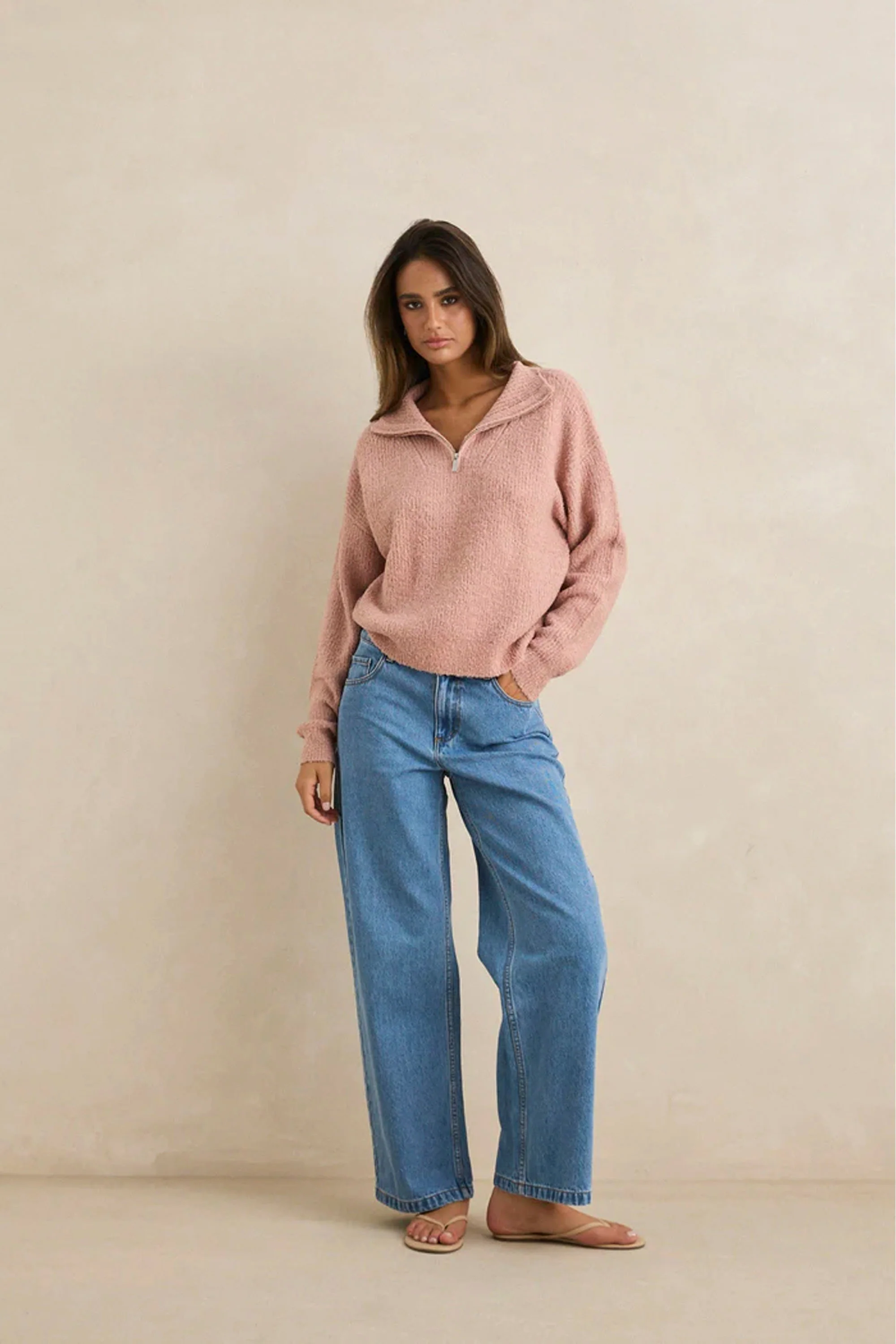 RHYTHM - QUINN ZIP KNIT - Image 4