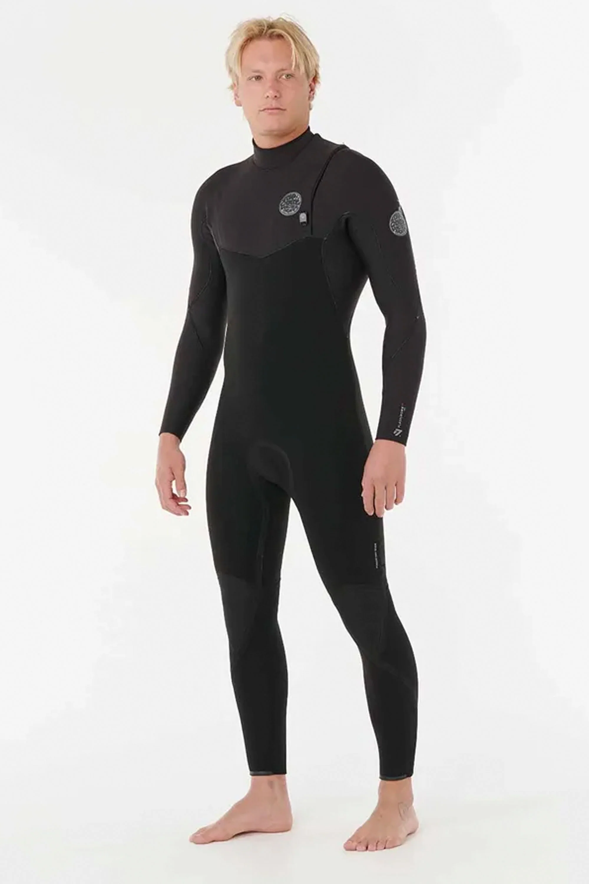 RIP CURL - FLASHBOMB PRO - 4/3MM - Zip free - BLACK - MAN - Image 3