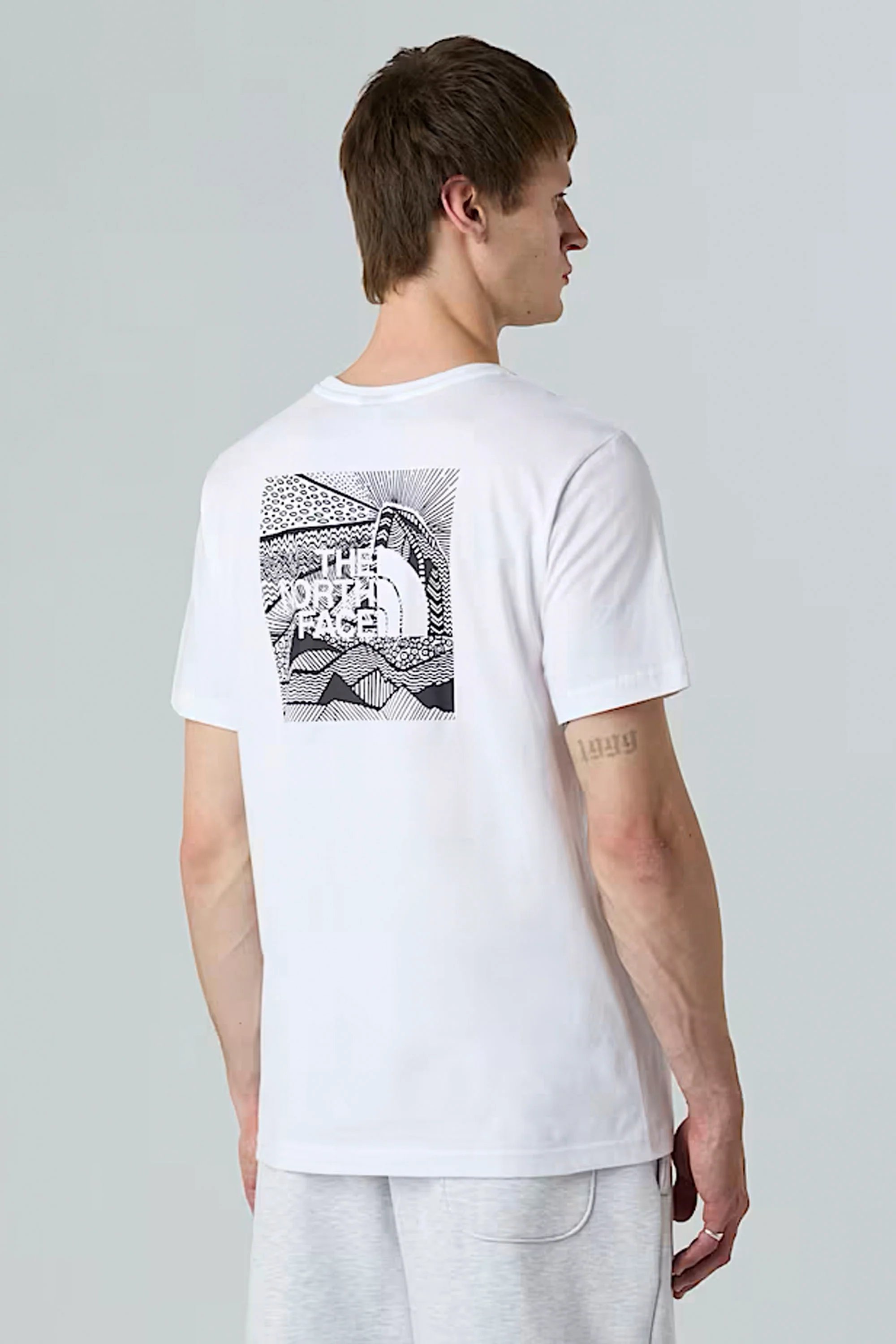 THE NORTH FACE - BOX NSE CELEBRATION TEE - WHITE - Image 2