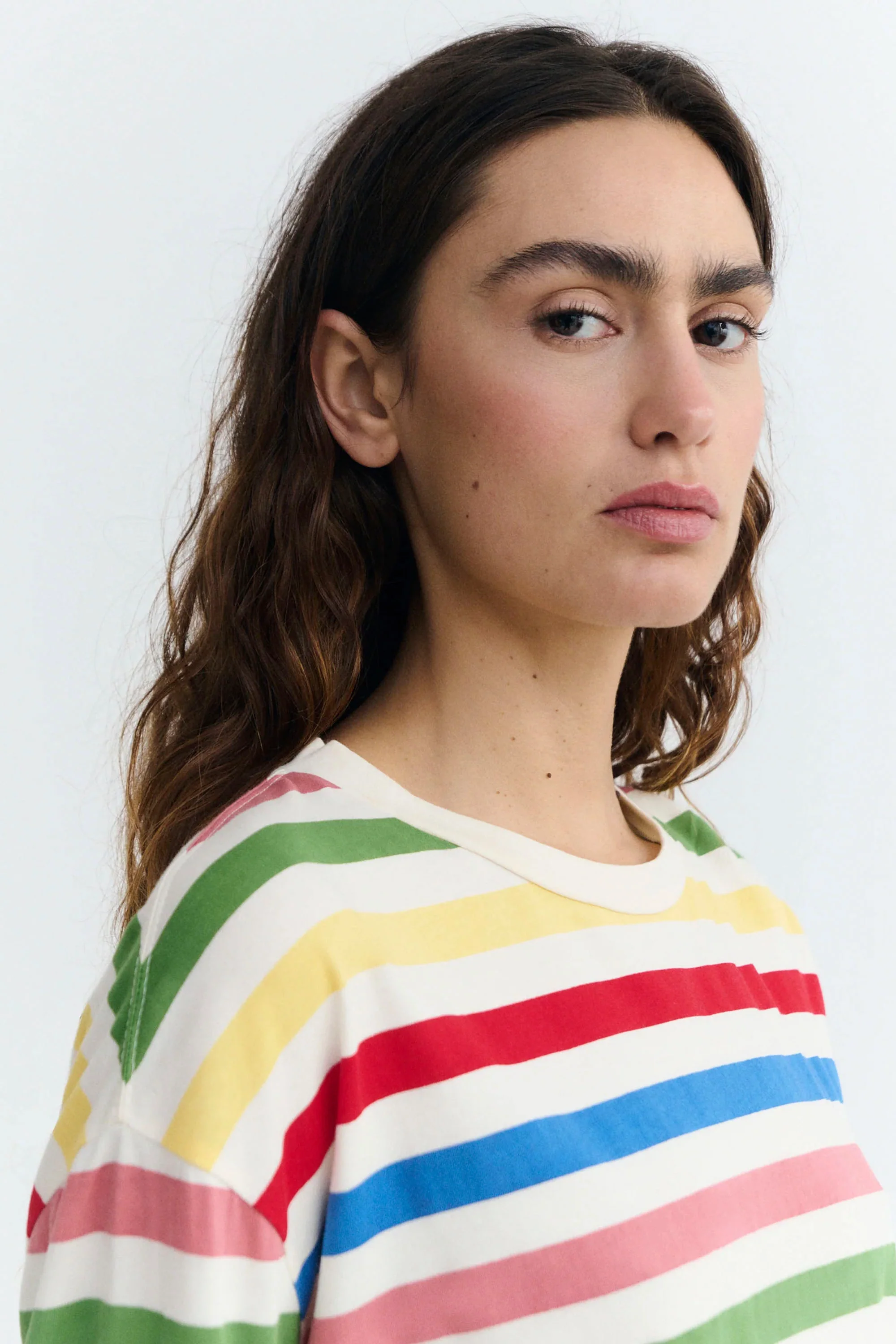 THINKING MU - EMILY TEE - MED STRIPES - Image 3