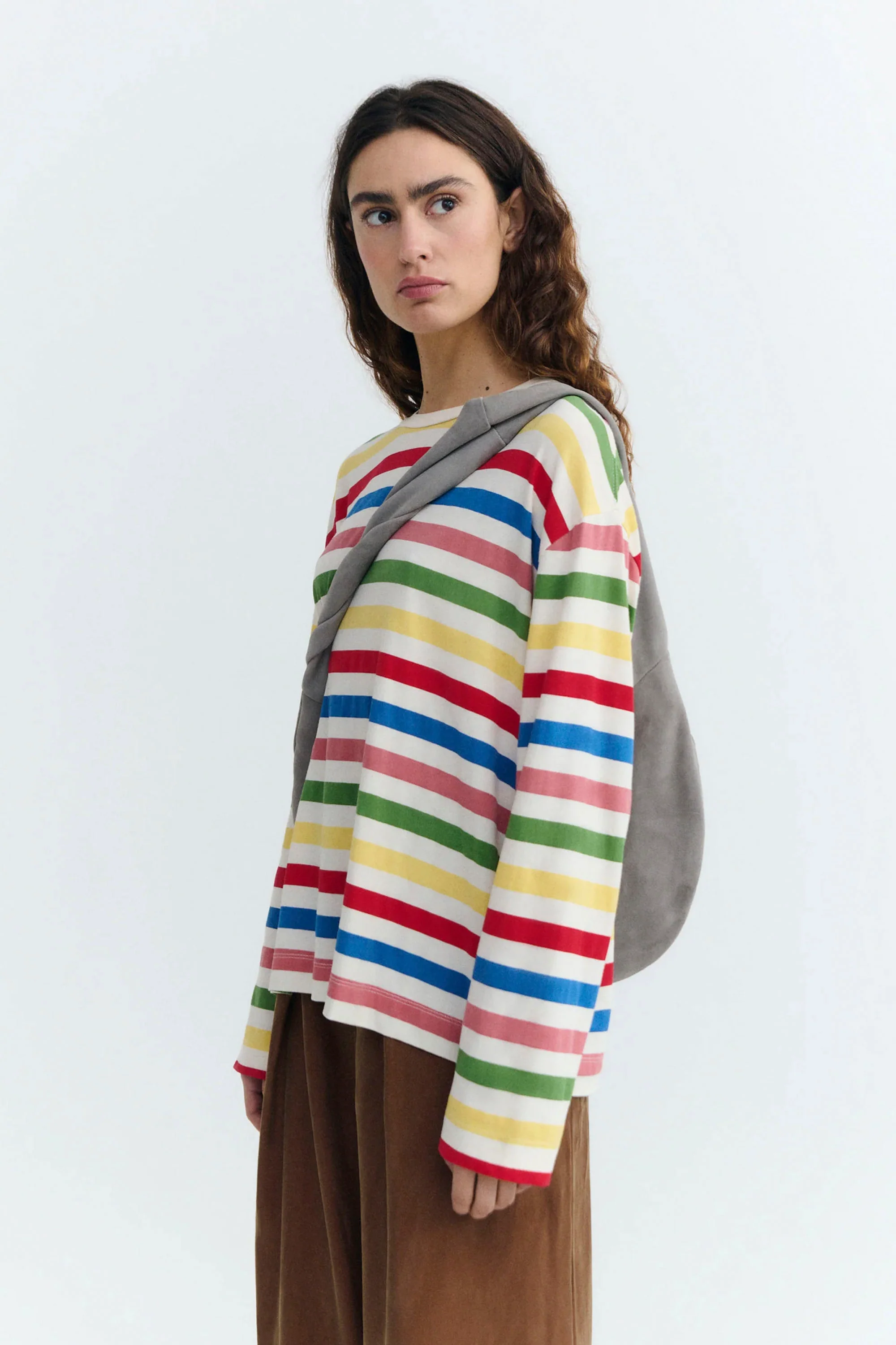THINKING MU - EMILY TEE - MED STRIPES - Image 4