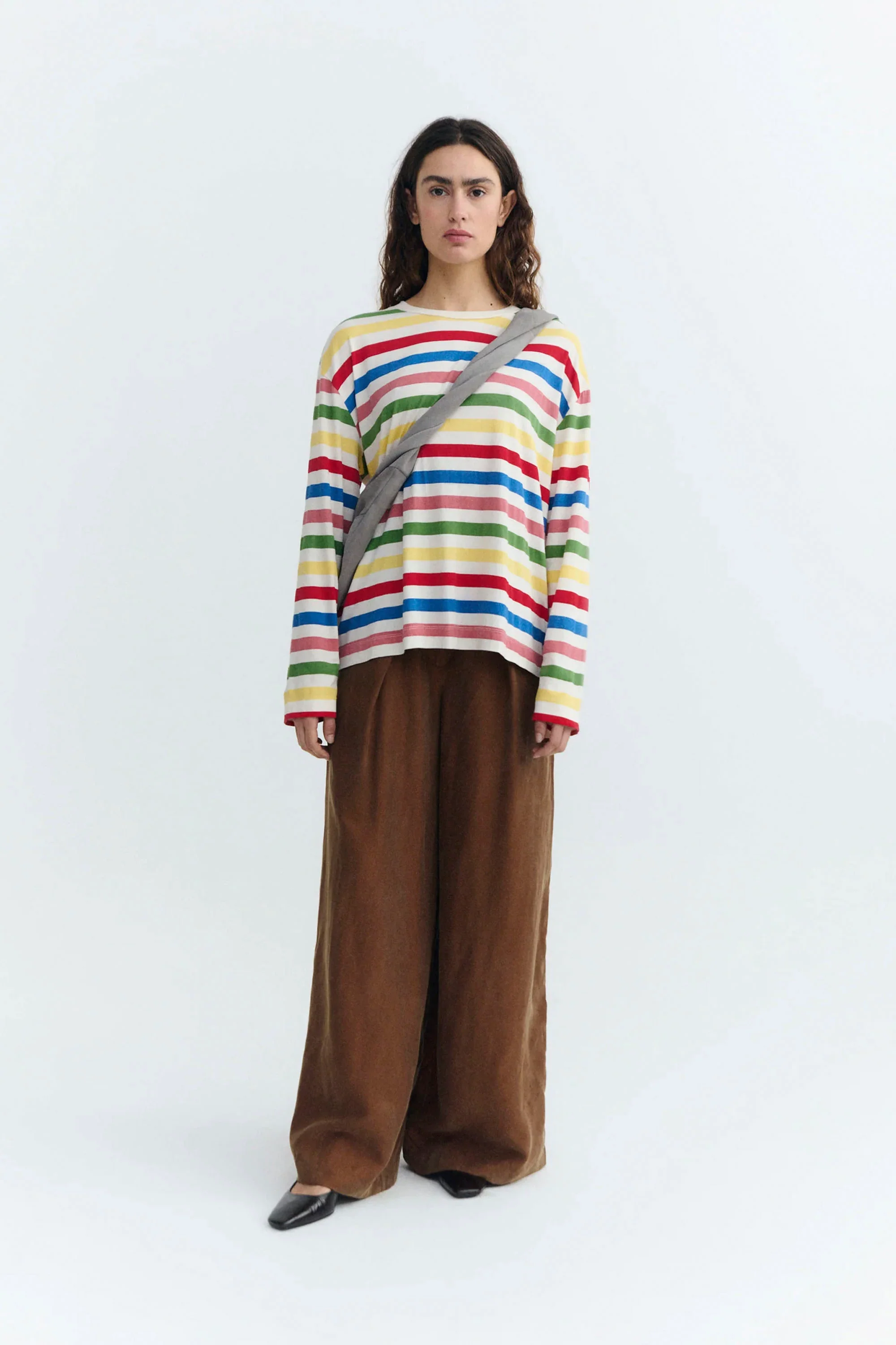 THINKING MU - EMILY TEE - MED STRIPES - Image 5