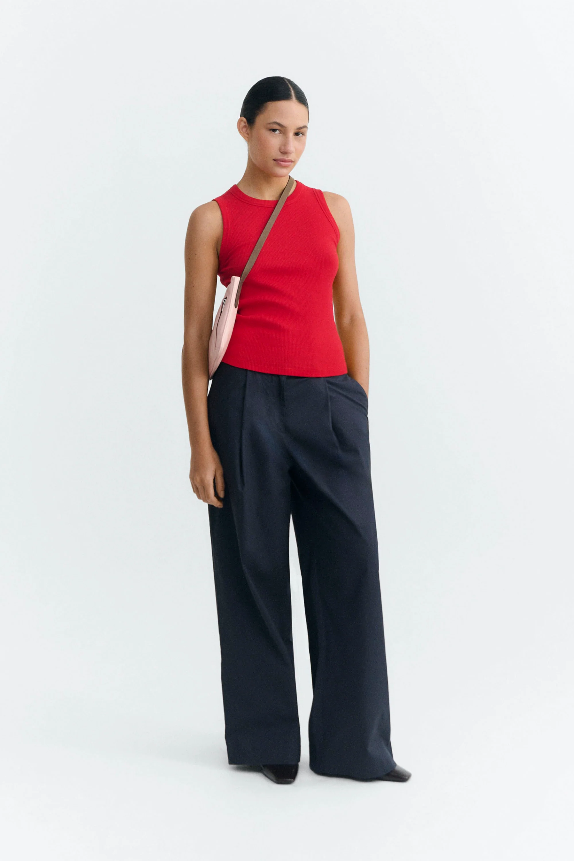THINKING MU - JULIETTE TOP - CLAVEL - Image 4