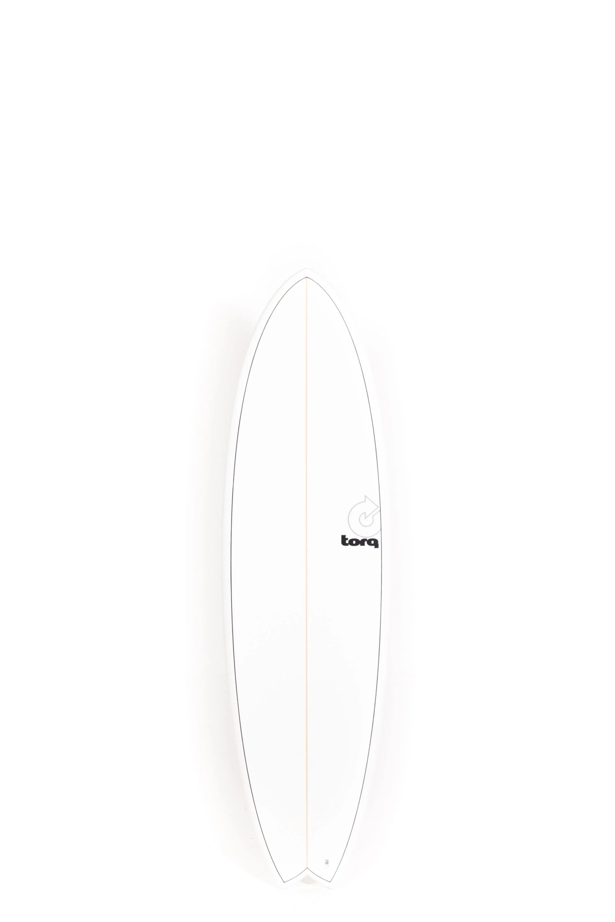 Torq Surfboards - MODFISH - White Pinline - 6'3" x 20 1/2 x 2 1/2 - 36L