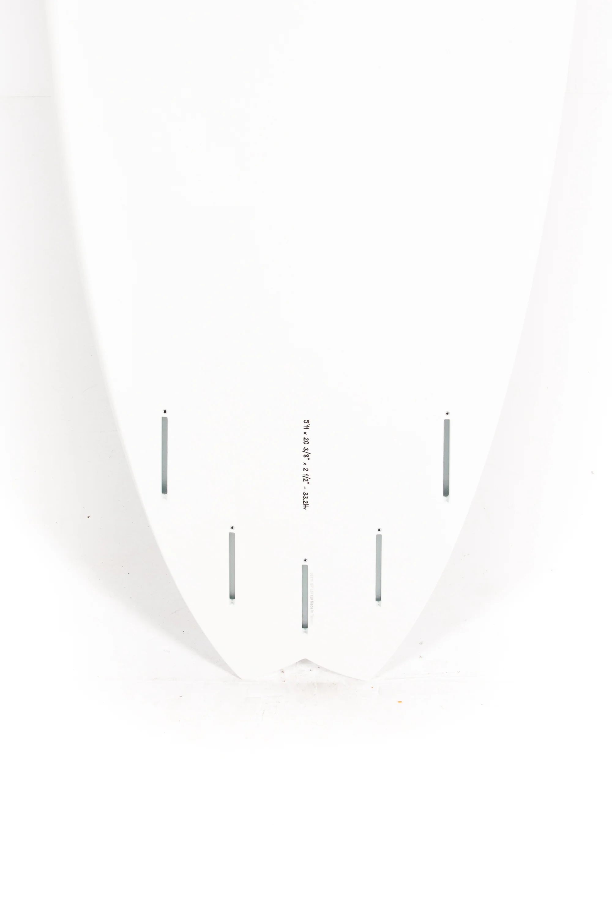 Torq Surfboards - MODFISH - White Pinline - 5'11" x 20 3/8 x 2 1/2 - 33.2L - Image 8