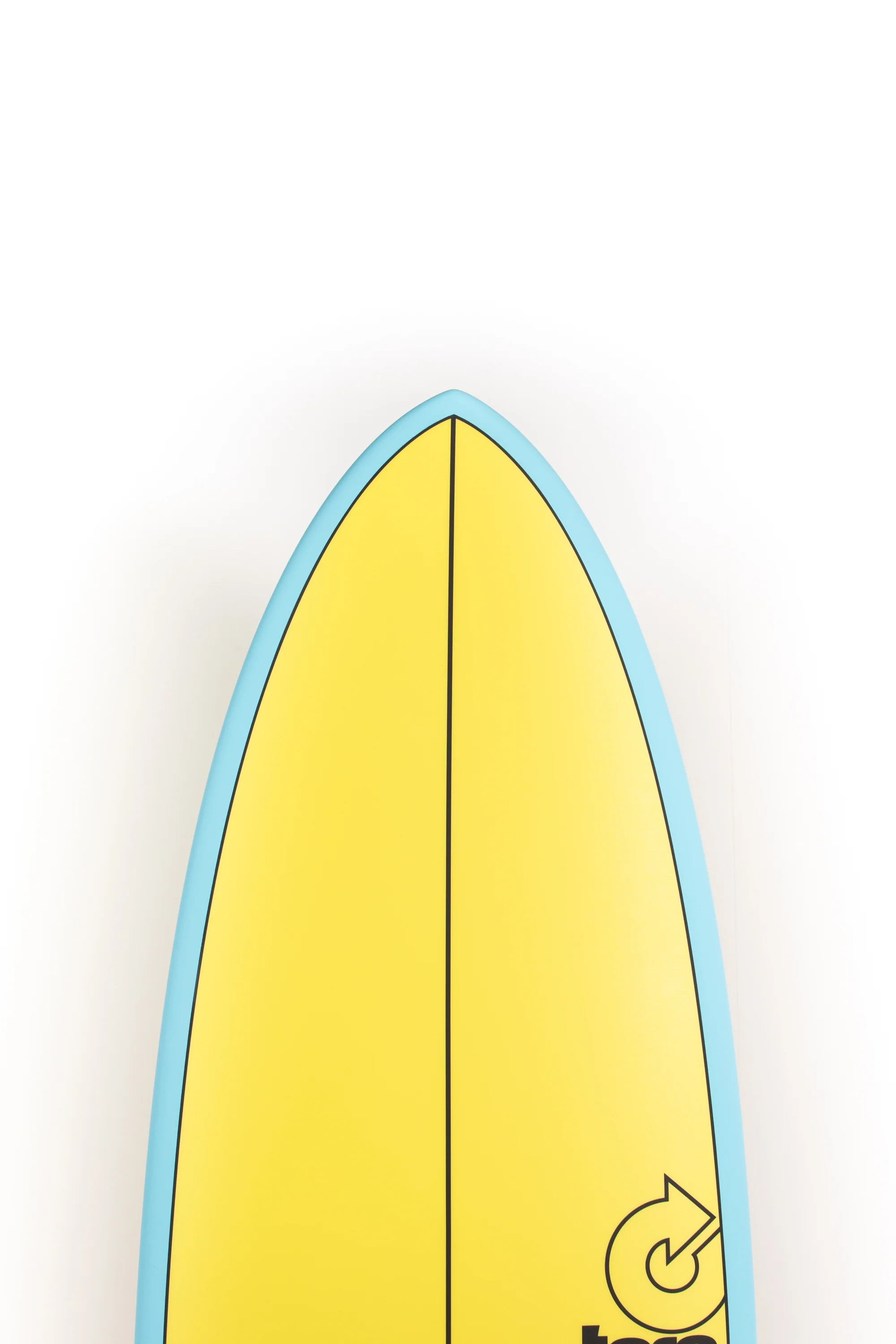 Torq Surfboards - MODFISH - Yellow Orange Fade - 6'6" x 21 x 2 5/8 - 39,6L - Image 3