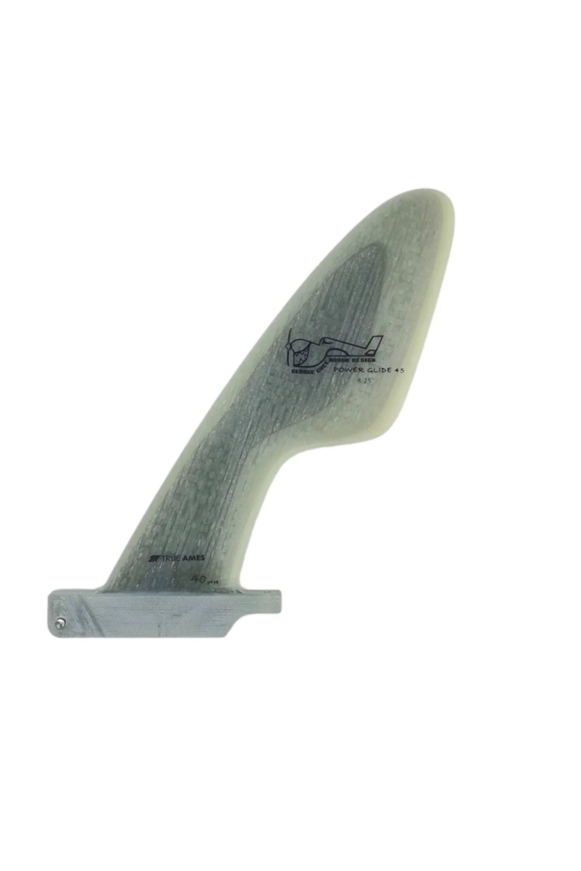 TRUE AMES - GEORGE GREENOUGH POWER GLIDE 8.25 - SMOKE - 1FIN