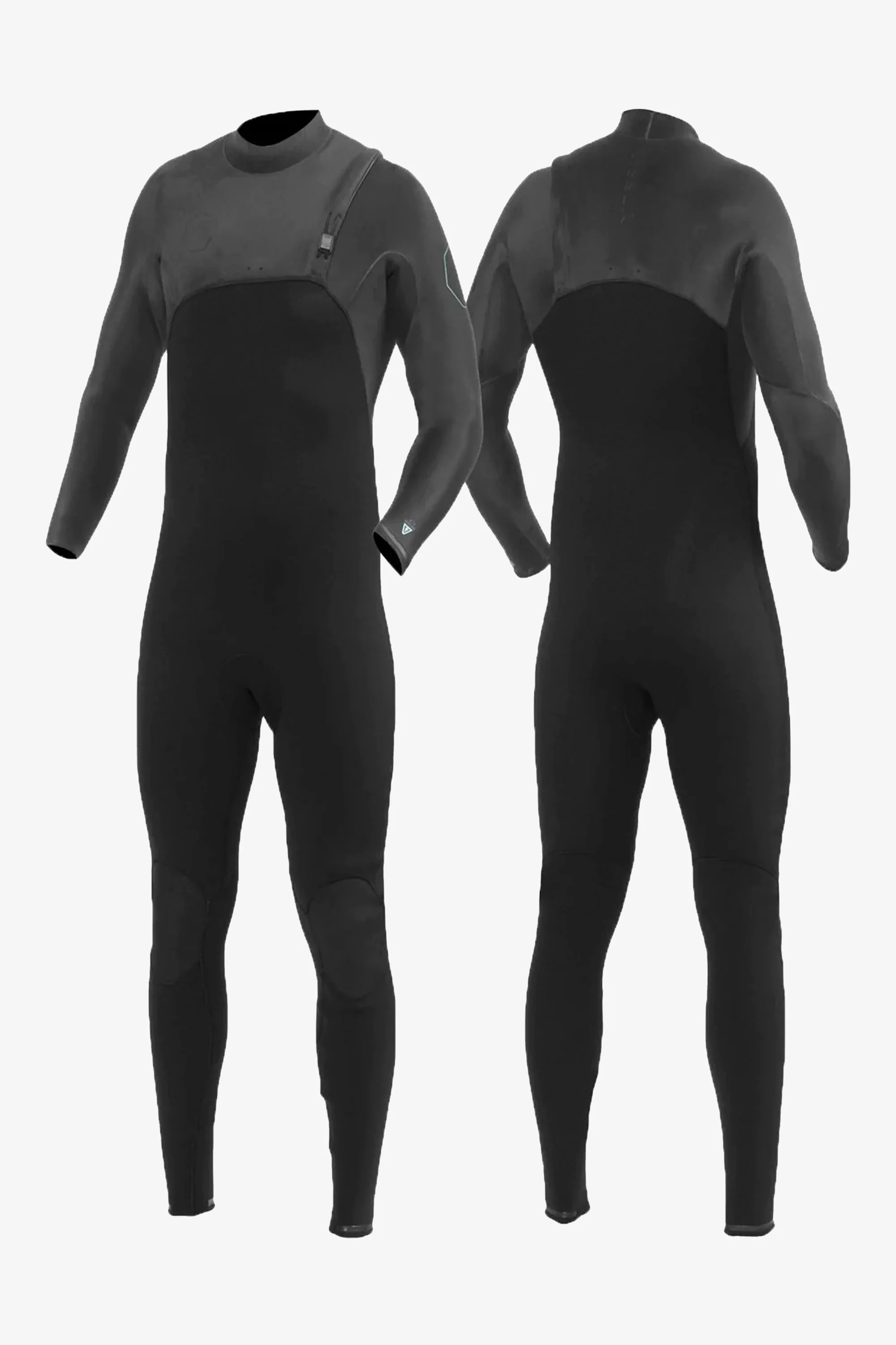 VISSLA - HIGH SEAS II - 4/3 FULLSUIT - CHARCOAL - MAN