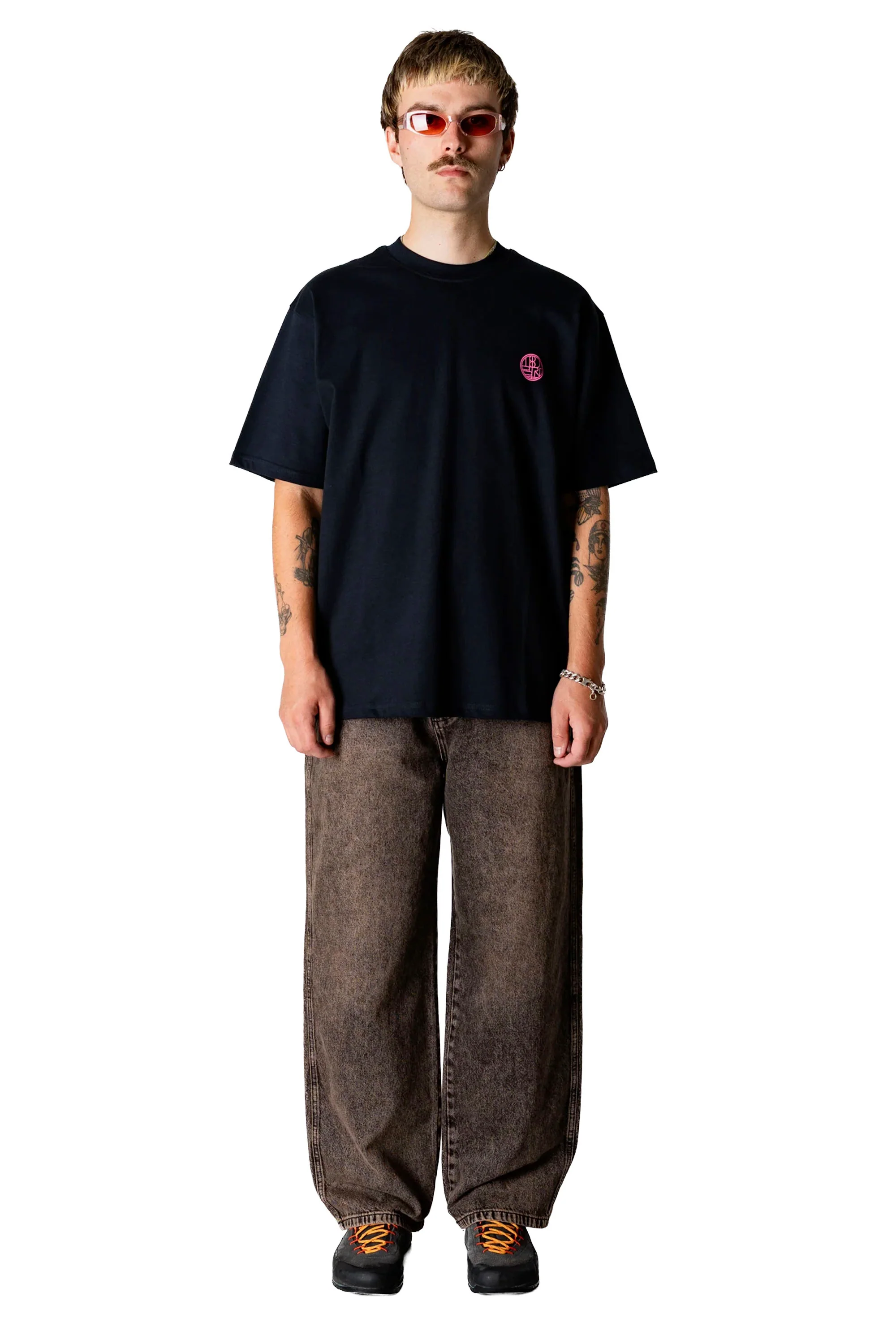 WOODBIRD - WBBAINE DUMP TEE - BLACK - Image 3