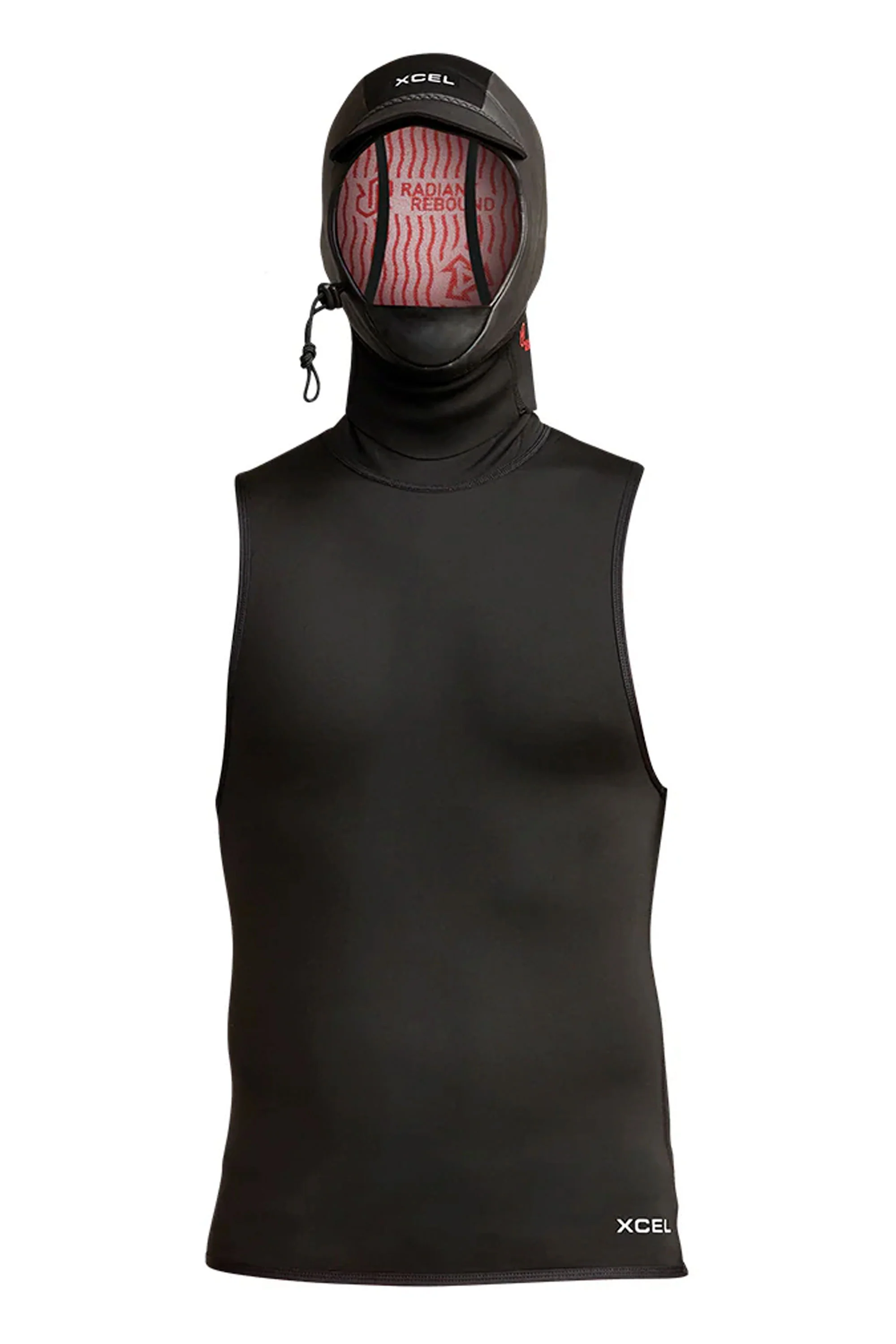 XCEL - INFINITI - 1MM VEST/2MM HOOD - BLACK - UNISEX